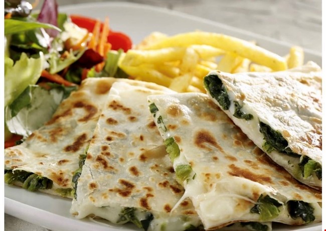 Ispanaklı Kaşarlı Gözleme